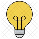 Light Bulb Electricity Invention Icon