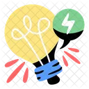 Light Bulb Idea Conclusion Icon