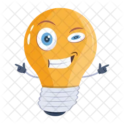 Light Bulb Emoji Icon