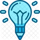 Light Bulb Idea Creative Icon