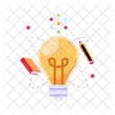 Light Bulb As An Idea Back To School Class Icon