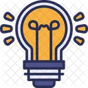 Light Bulb Idea Electricity Icon