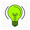 Light Bulb Energy Conservation Icon