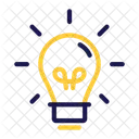 Light Bulb Line Art Icon