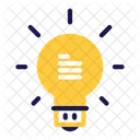 Light Bulb Note Ideas Icon