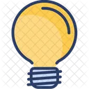 Light Bulb Power Electric Bulb Icône