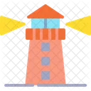 Light House Tower Building Icon