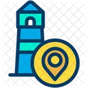 Location Pointer Light House Pointer Icon