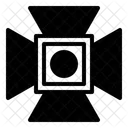 Lamp Bulb Decoration Icon