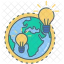 Light Pollution Pollution Waste Icon