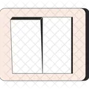 Light Switch Isolated Household Equipment Light Switch On Off Icono