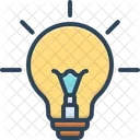 Lightbulb Electronic Energy Icon