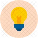 Lightbulb Energy Idea Icon
