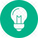 Lightbulb Energy Idea Icon