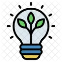 Lightbulb Ecology Eco Icon