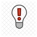 Lightbulb Alert Icon