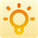 Lightbulb Alt Creative Innovation Icon