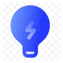 Lightbulb bolt  Icon