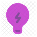 Lightbulb Bolt Lightbulb Idea Icon