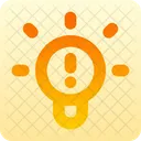 Lightbulb Alt Creative Innovation Icon