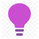 Lightbulb Minimalistic Lightbulb Idea Icon