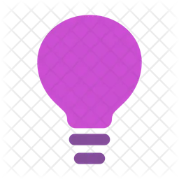 Lightbulb Minimalistic  Icon
