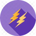 Lightening Thunder Bolt Icon