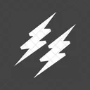 Lightening Thunder Bolt Icon