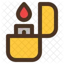 Lighter Fire Camping Icon