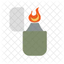Lighter Camp Camping Icon