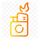 Lighter Gasoline Flame Icon