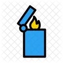 Lighter Flame Camping Icon