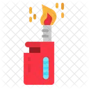 Lighter Fuel Flaming Icon