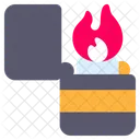Lighter Fire Burn Icon