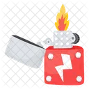 Flame Fire Lighter Icon