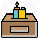 Lighter Donation Lighter Box Icon