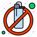 Lighter Not Allowed  Icon