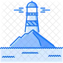 Lighthouse Light Water Icon