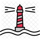 Lighthouse Sea Building Icon