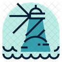 Lighthouse Tower Building Icon