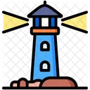 Lighthouse Summer Beacon Icon