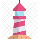 Lighthouse Beacon Navigation Icon