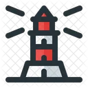Lighthouse Sea Light Icon