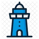 Building Lighthouse Navigation Icon