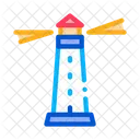 Lighthouse Beacon Nautical Icon
