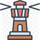 Lighthouse Architecture Tower Icon