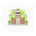 Lighthouse Watch Tower Lighthome Icon
