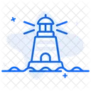 Lighthouse Watch Tower Lighthome Icon