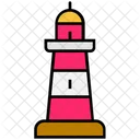 Summer Lighthouse Marine Icon
