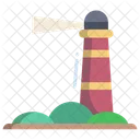Lighthouse Beacon Sea Icon